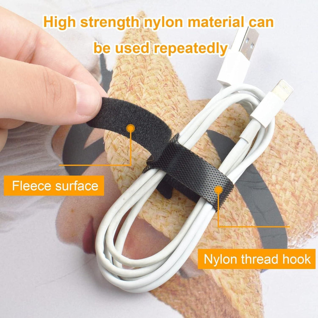 60 Pcs Velcro Cable Ties